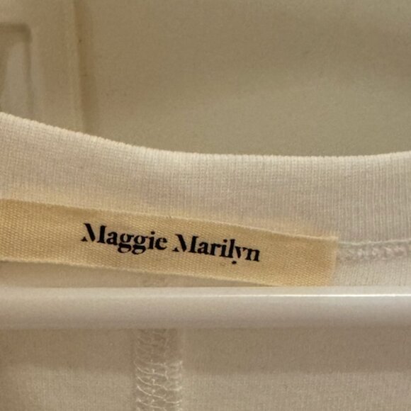 Maggie Marilyn Singlet Mini Dress size small white - Picture 3 of 4